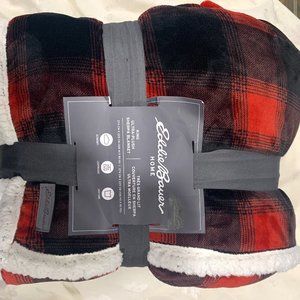 Eddie Bauer King Ultra-Plush Sherpa Blanket